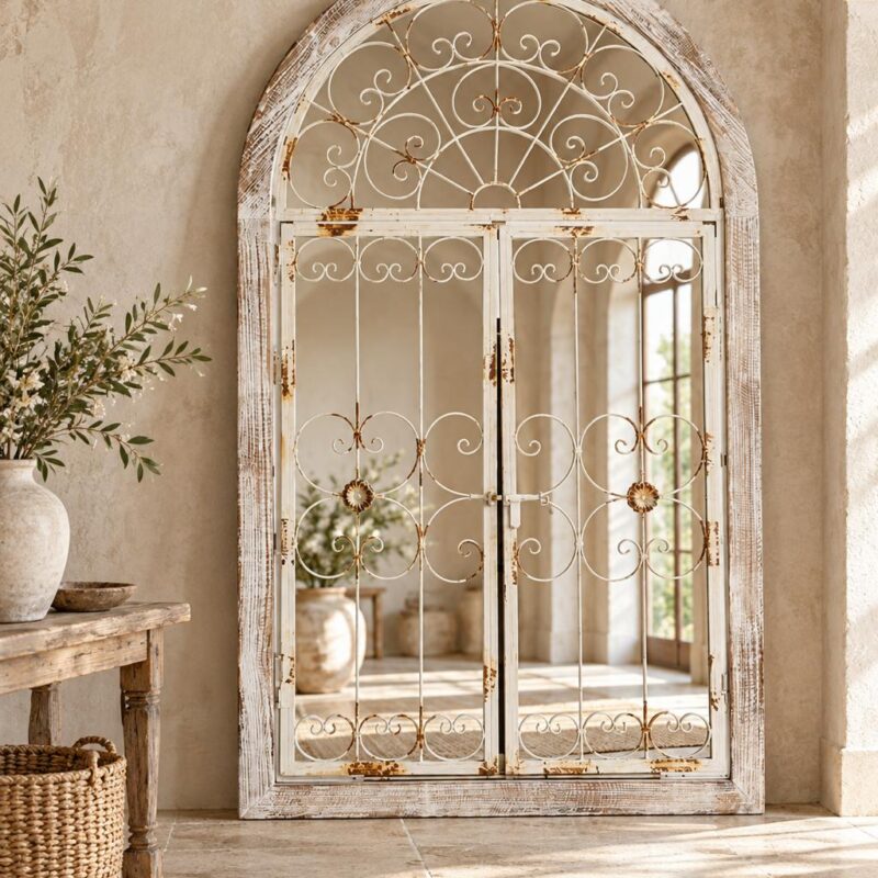Зеркало настенное CAMPO Home & Garden «Старое окно» 60x99 см